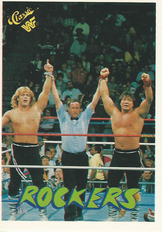 WWF Classic Trading Cards 1990 The Rockers No.121 trading card PW Catalog