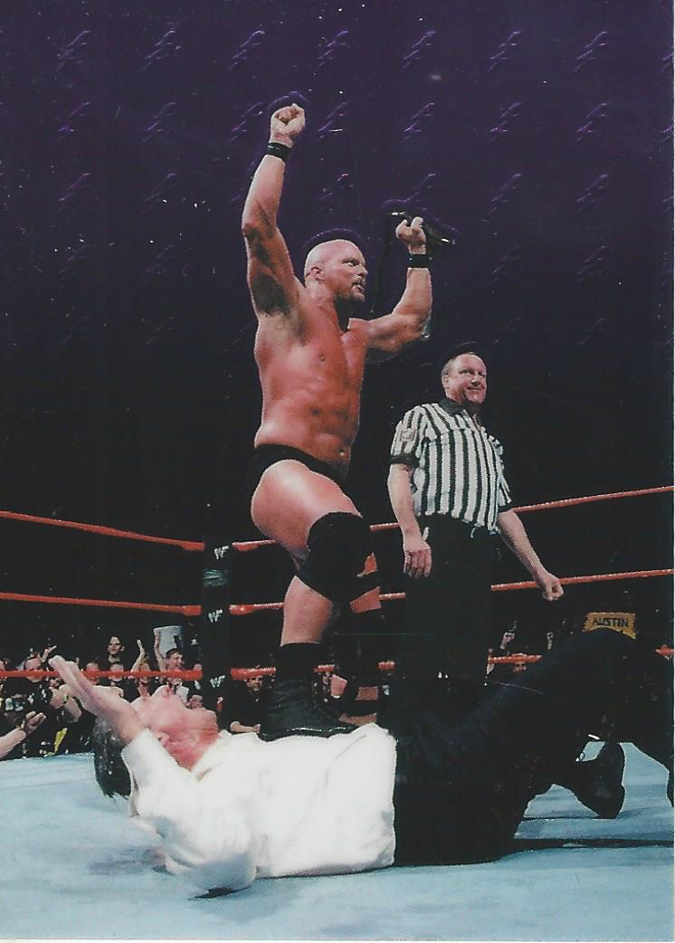 WWF Smackdown Chrome 1999 Stone Cold Steve Austin #77