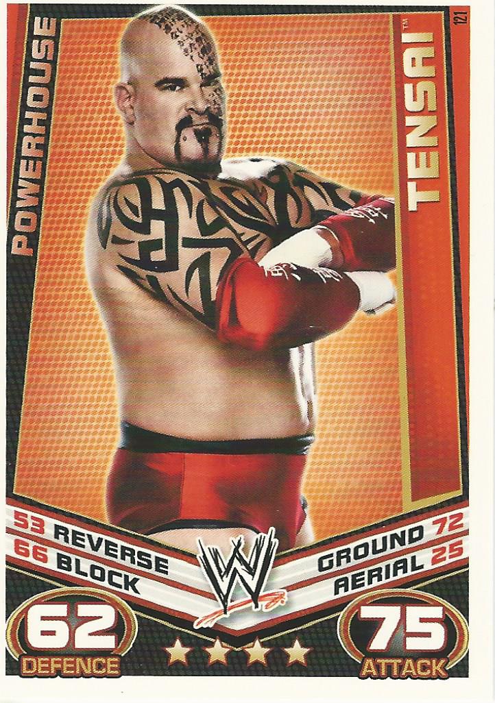 WWE Topps Slam Attax Rebellion 2012 Tensai #121