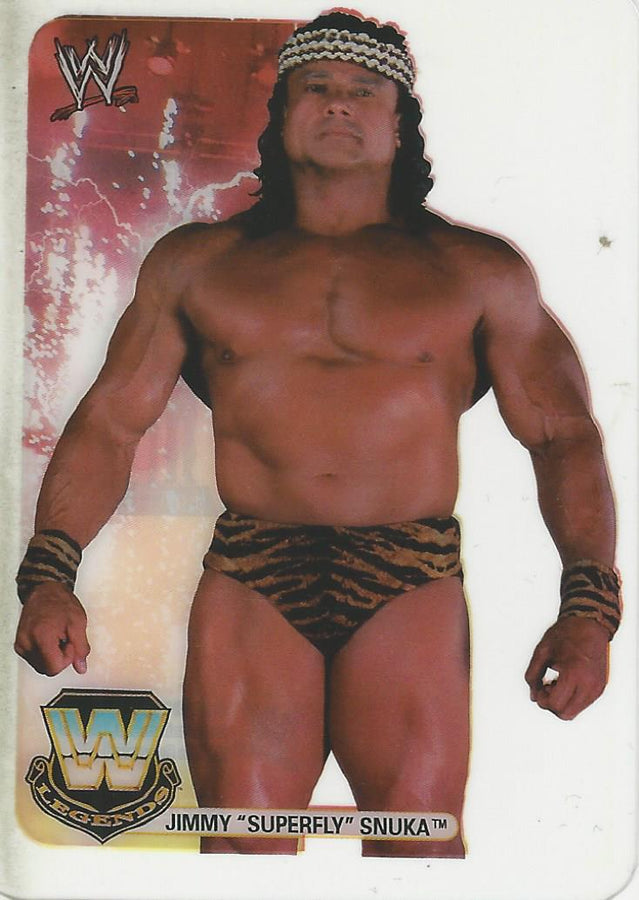 WWE Edibas Lamincards 2008 Jimmy Snuka #121