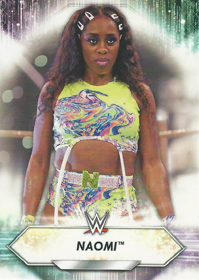 WWE Topps 2021 Naomi #121