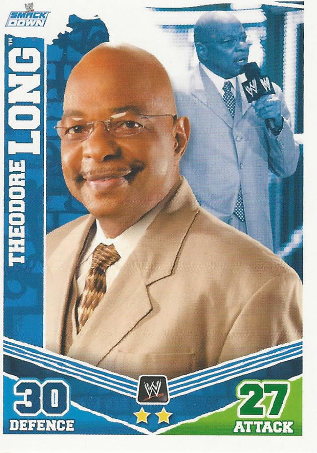 WWE Topps Slam Attax Mayhem 2010 Theodore Long #121