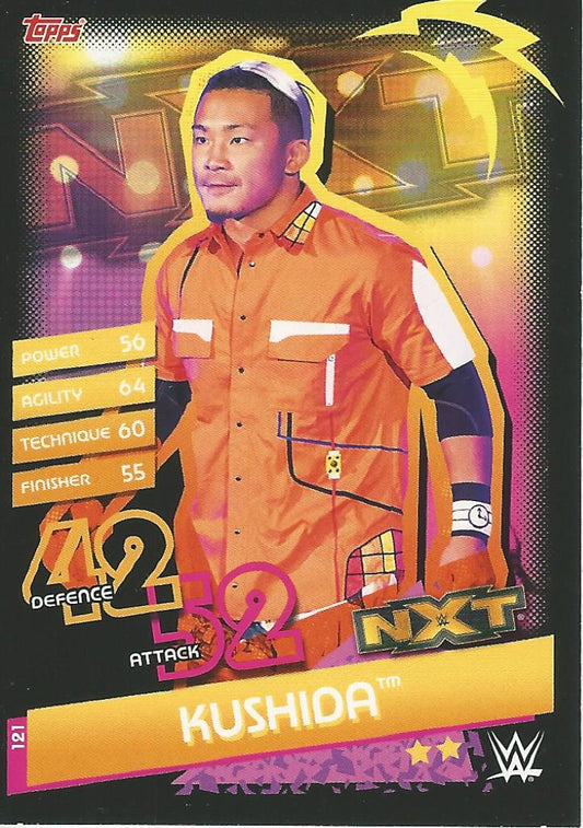 WWE Topps Slam Attax Reloaded 2020 Kushida #121 NXT