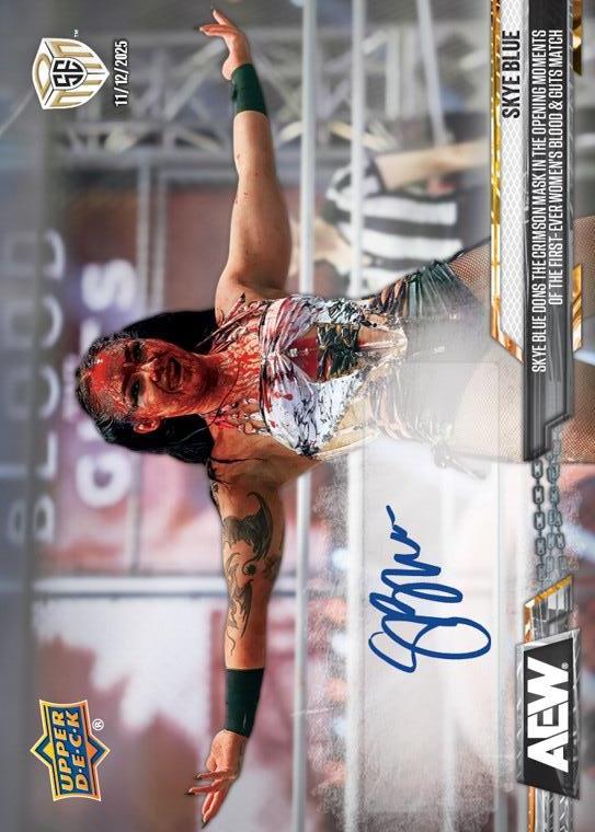 Skye Blue – Skye Blue Dons the Crimson Mask in the Opening Moments of the First-Ever Women’s Blood & Guts Match