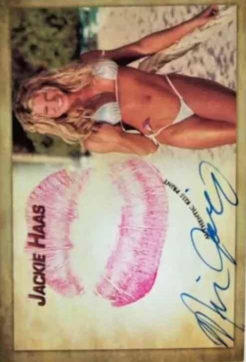Jackie Haas trading card PW Catalog