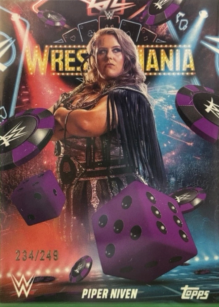 Piper Niven trading card PW Catalog
