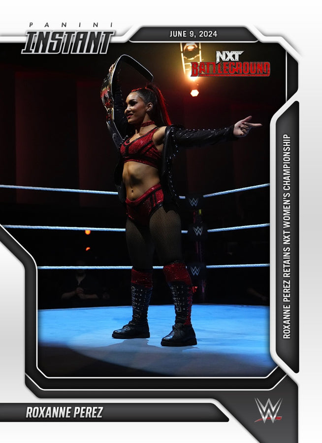 Roxanne Perez – Roxanne Perez Retains NXT Women’s Championship trading card PW Catalog