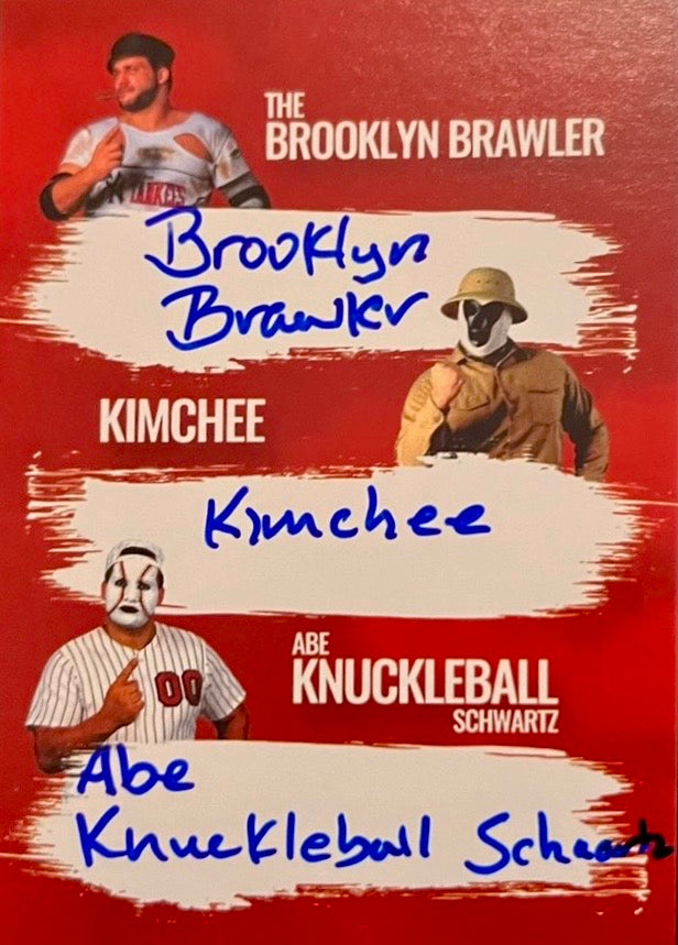 The Brooklyn Brawler / Kimchee / ABE Knuckleball Schwartz