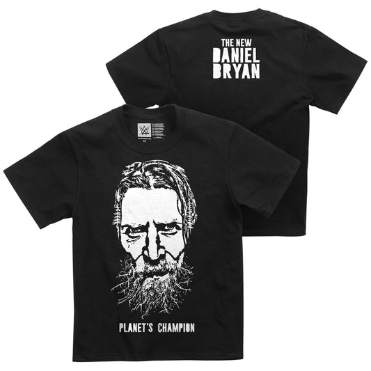 Daniel Bryan "Planet's Champion" Youth Authentic T-Shirt T-Shirt PW Catalog