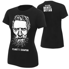 Daniel Bryan "Planet's Champion" Women's Authentic T-Shirt