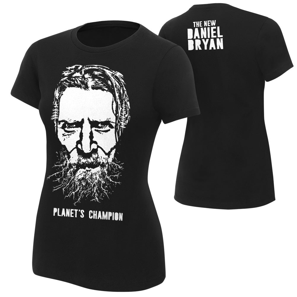 Daniel Bryan "Planet's Champion" Women's Authentic T-Shirt