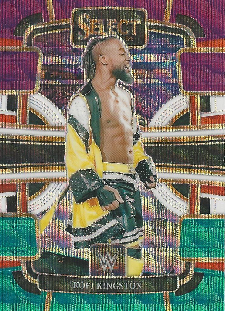 WWE Panini Select 2024 Tri Colour Kofi Kingston #90