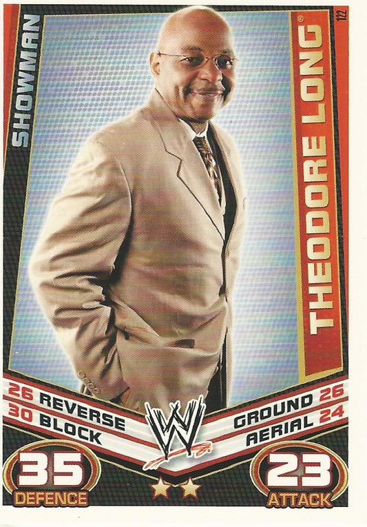 WWE Topps Slam Attax Rebellion 2012 Theodore Long #122