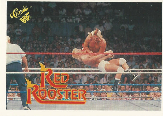 WWF Classic Trading Cards 1990 Red Rooster #122