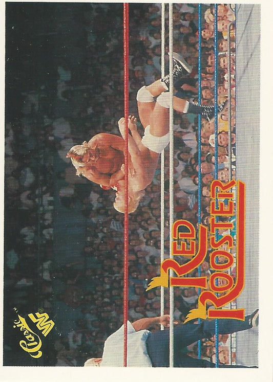 WWF Classic Trading Cards 1990 Red Rooster No.122 trading card PW Catalog
