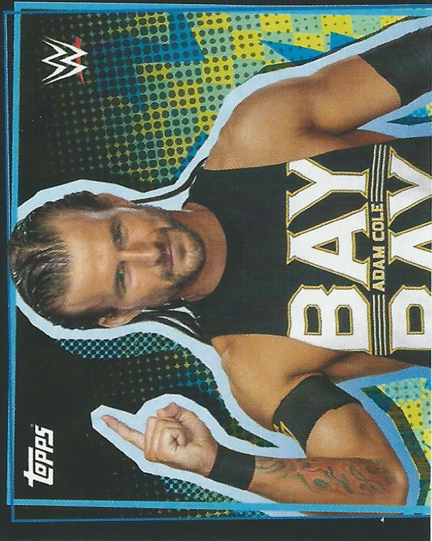 WWE Topps Road to Wrestlemania Stickers 2021 Adam Cole #122