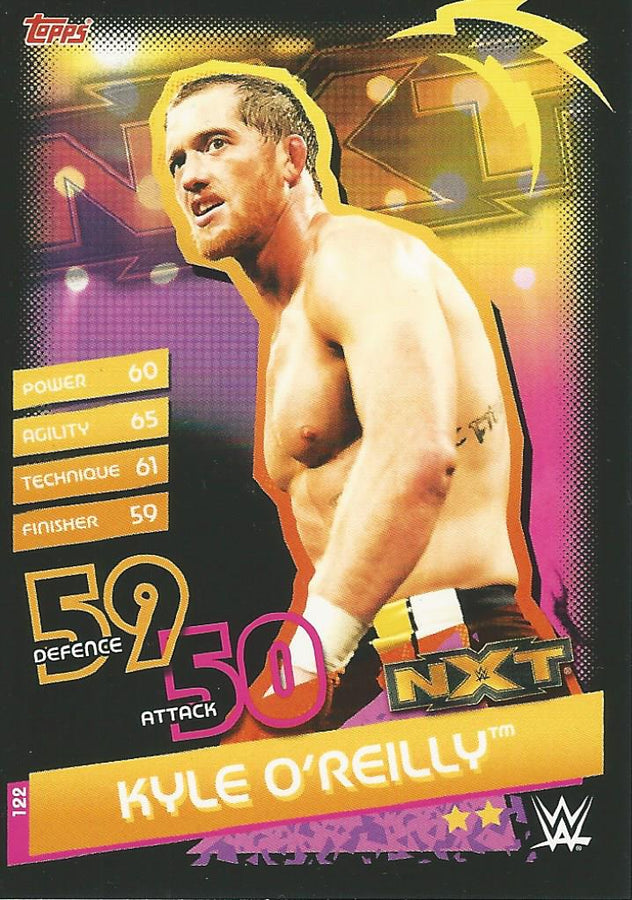 WWE Topps Slam Attax Reloaded 2020 Kyle O'Reilly #122 NXT