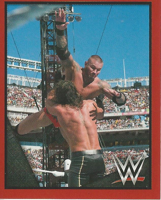 WWE Topps Then Now Forever 2016 Stickers Randy Orton #122
