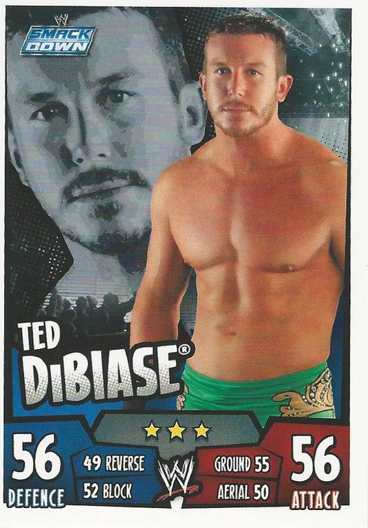 WWE Topps Slam Attax Rumble 2011 Ted Dibiase Jr #122