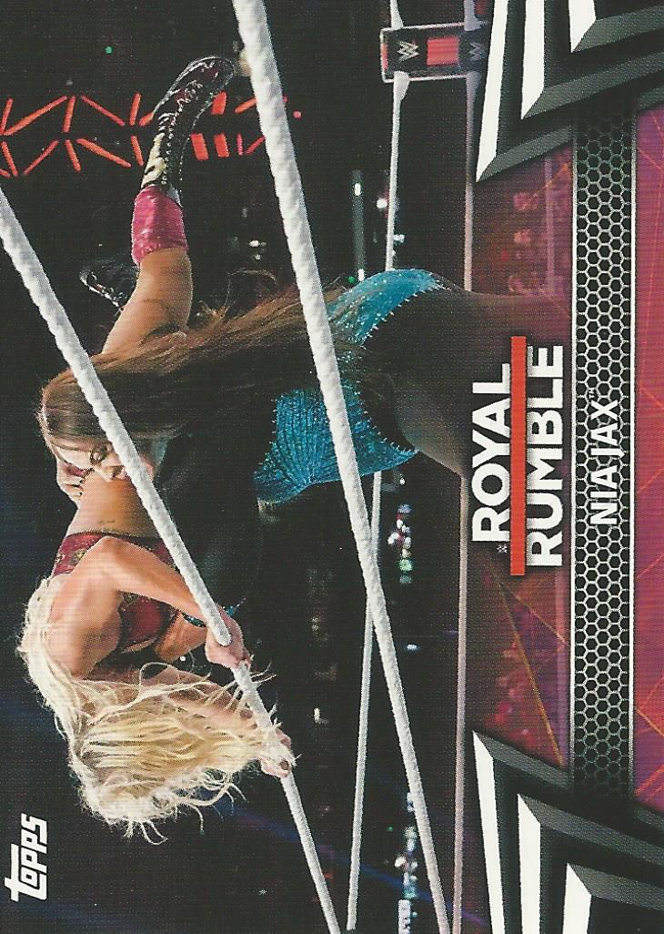 WWE Topps Women Division 2019 Nia Jax RR22 trading card PW Catalog