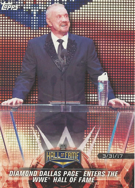 WWE Topps Road to Wrestlemania 2018 DDP #22