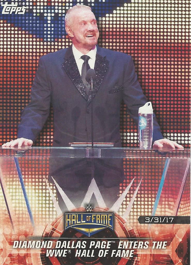 WWE Topps Road to Wrestlemania 2018 DDP #22