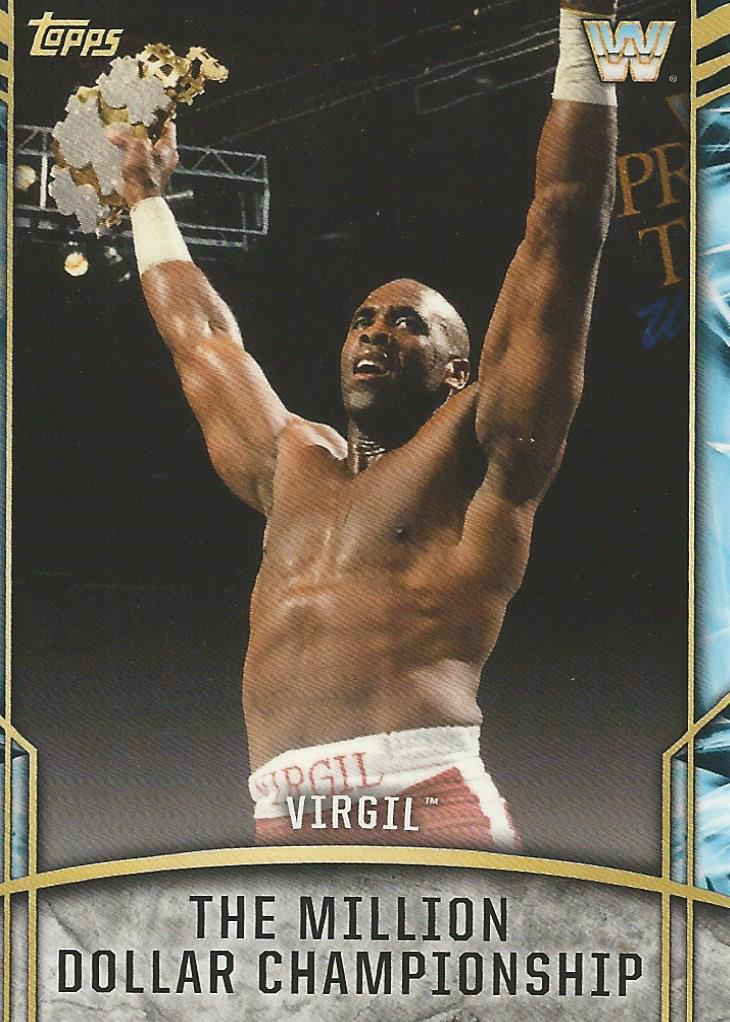 WWE Topps Legends 2017 Virgil RC-22 trading card PW Catalog