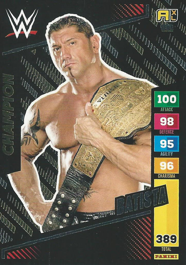 WWE Panini XL Adrenalyn 2024 Batista #122