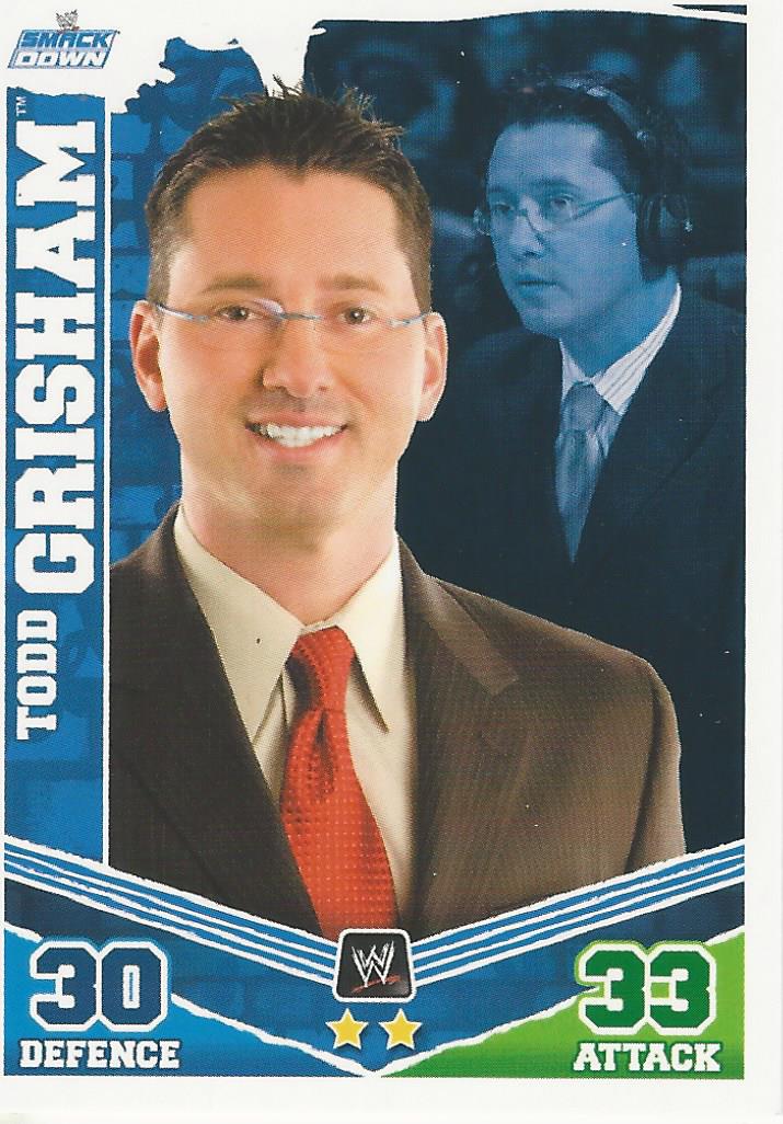 WWE Topps Slam Attax Mayhem 2010 Todd Grisham #122