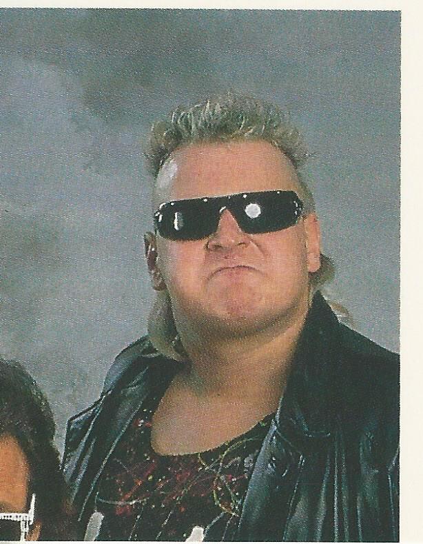 WWF Merlin Stickers 1991 Nasty Boys #122