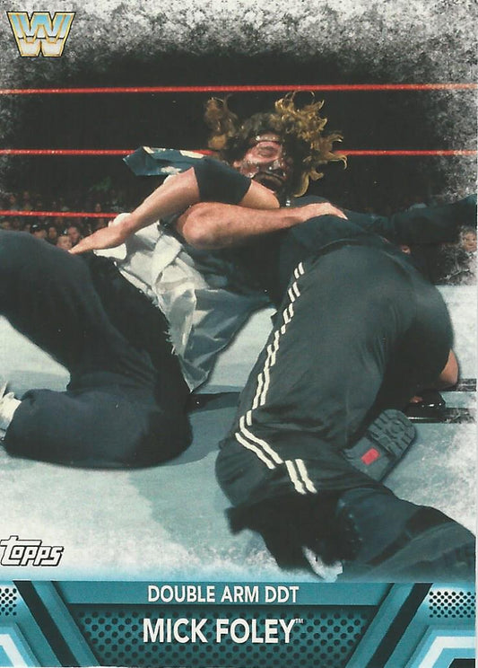 WWE Topps Then Now Forever 2017 Mick Foley #F22