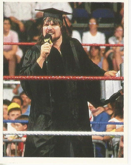 WWF Merlin Stickers 1992 The Genius #122