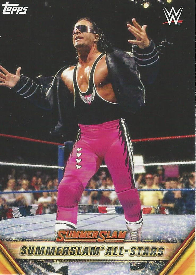 WWE Topps Summerslam 2019 Bret Hitman Hart MSS-23 trading card PW Catalog
