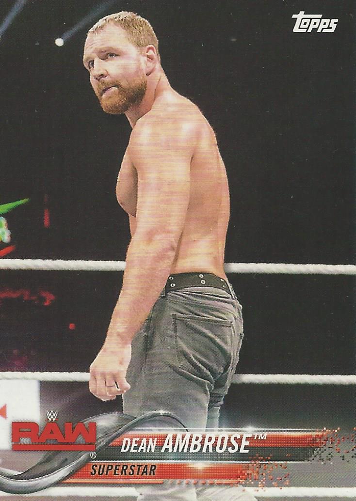 WWE Topps Then Now Forever 2018 Dean Ambrose #122