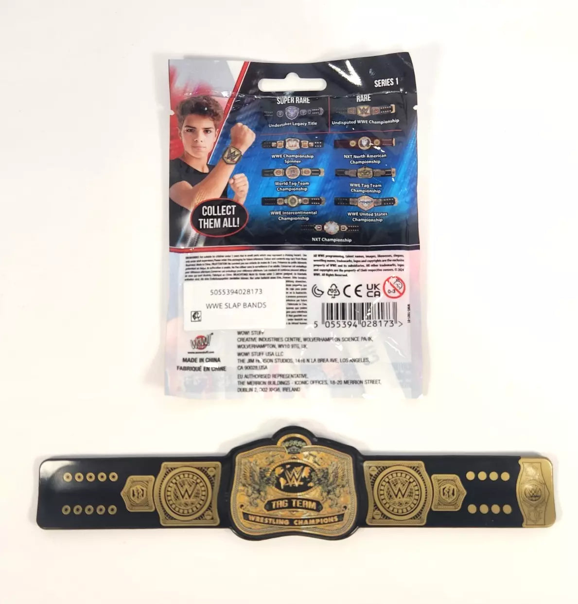 WWE Tag Team Championship Title Slap Bands - Series 1 Blind Bag Pwcatalog