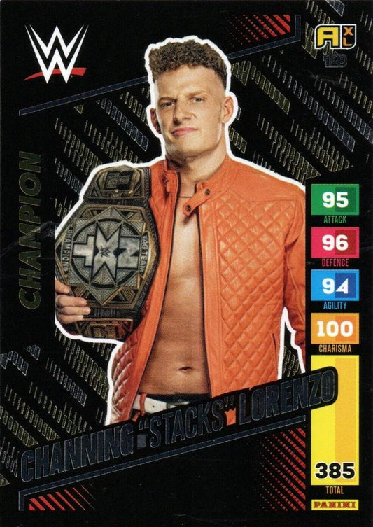 Channing “Stacks” Lorenzo trading card PW Catalog
