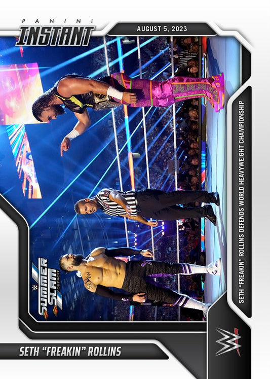 Seth “Freakin” Rollins – Seth “Freakin” Rollins Defends World Heavyweight Championship