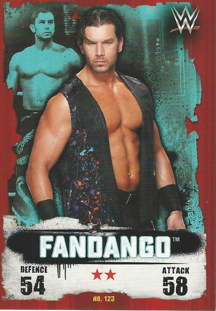 WWE Topps Slam Attax Takeover 2016 Fandango #123