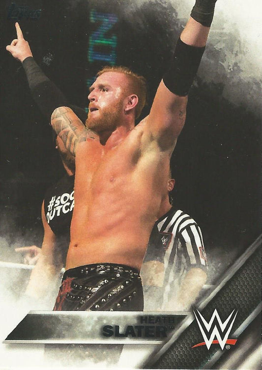 WWE Topps Then Now Forever 2016 Heath Slater #123