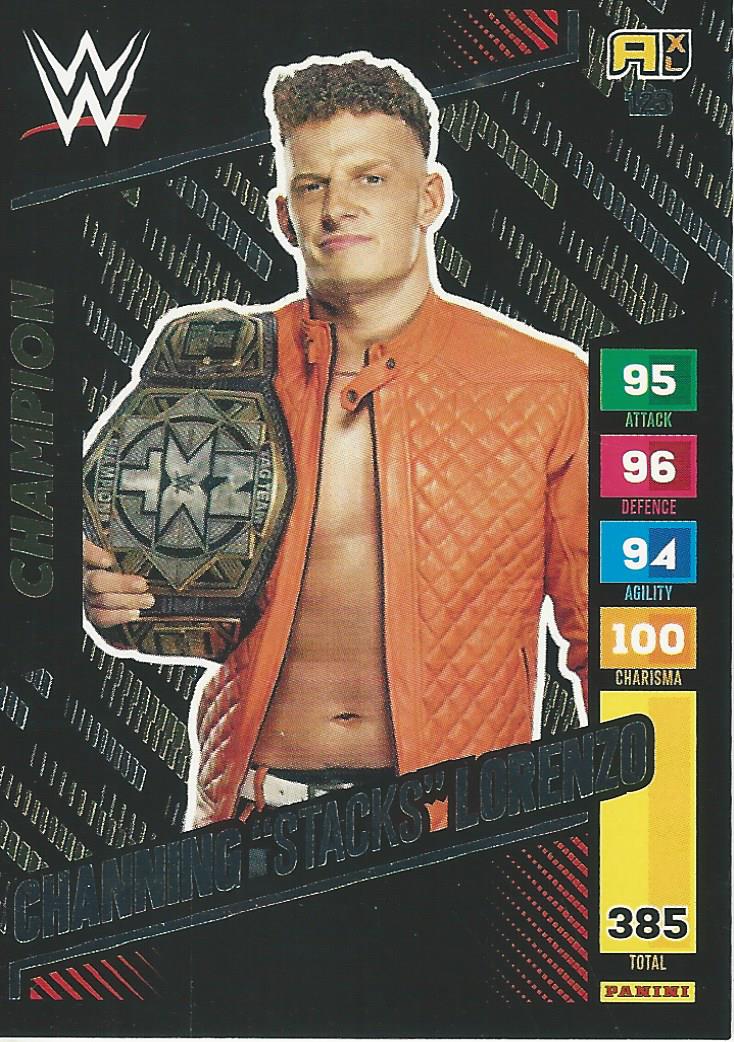 WWE Panini XL Adrenalyn 2024 Channing "Stacks" Lorenzo #123