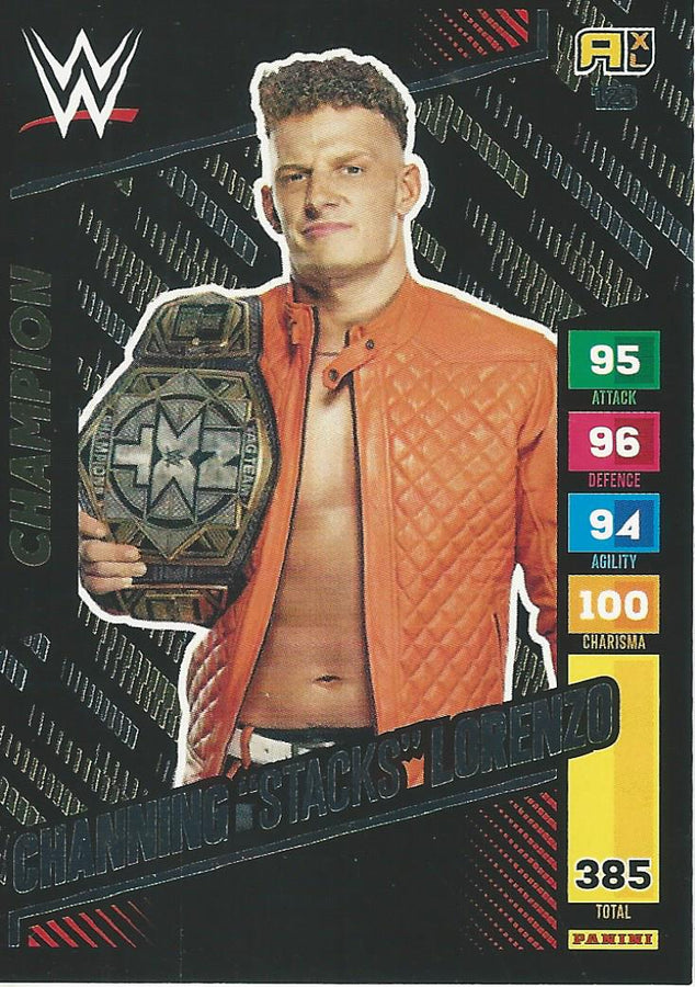 WWE Panini XL Adrenalyn 2024 Channing "Stacks" Lorenzo #123