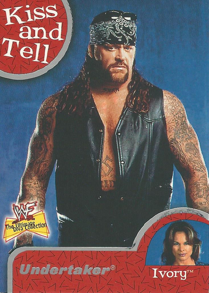 WWF Fleer Ultimate Diva Collection 2001 Undertaker KT 8 of 12 trading card PW Catalog