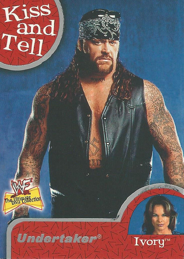 WWF Fleer Ultimate Diva Collection 2001 Undertaker KT 8 of 12 trading card PW Catalog