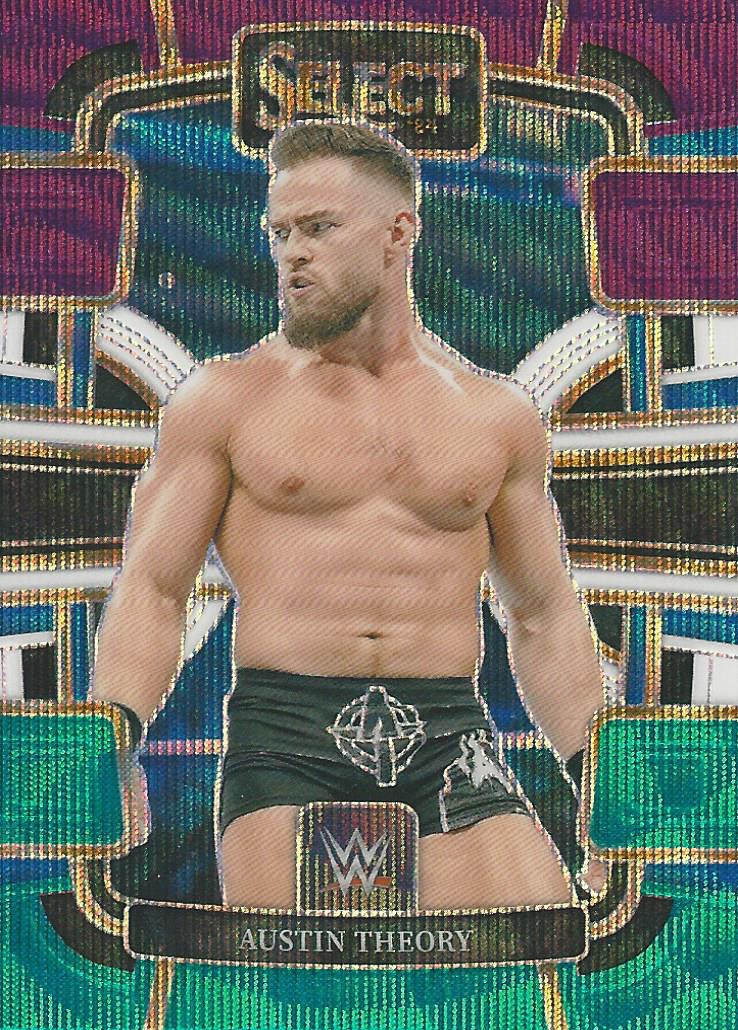 WWE Panini Select 2024 Tri Colour Austin Theory #92