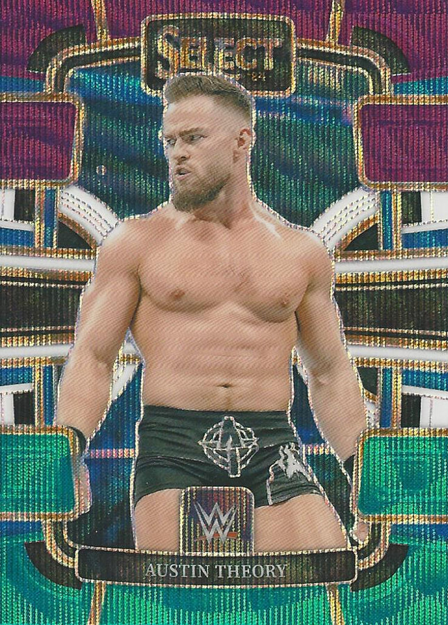 WWE Panini Select 2024 Tri Colour Austin Theory #92