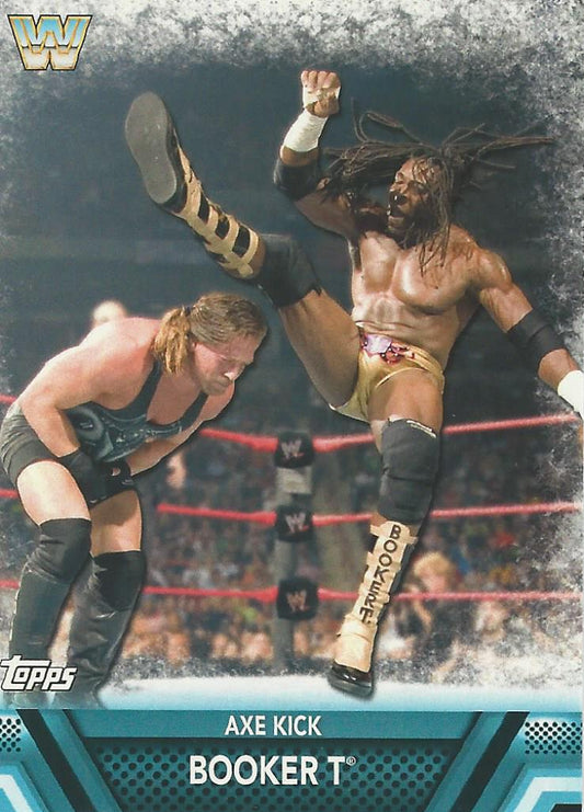 WWE Topps Then Now Forever 2017 Booker T #F23