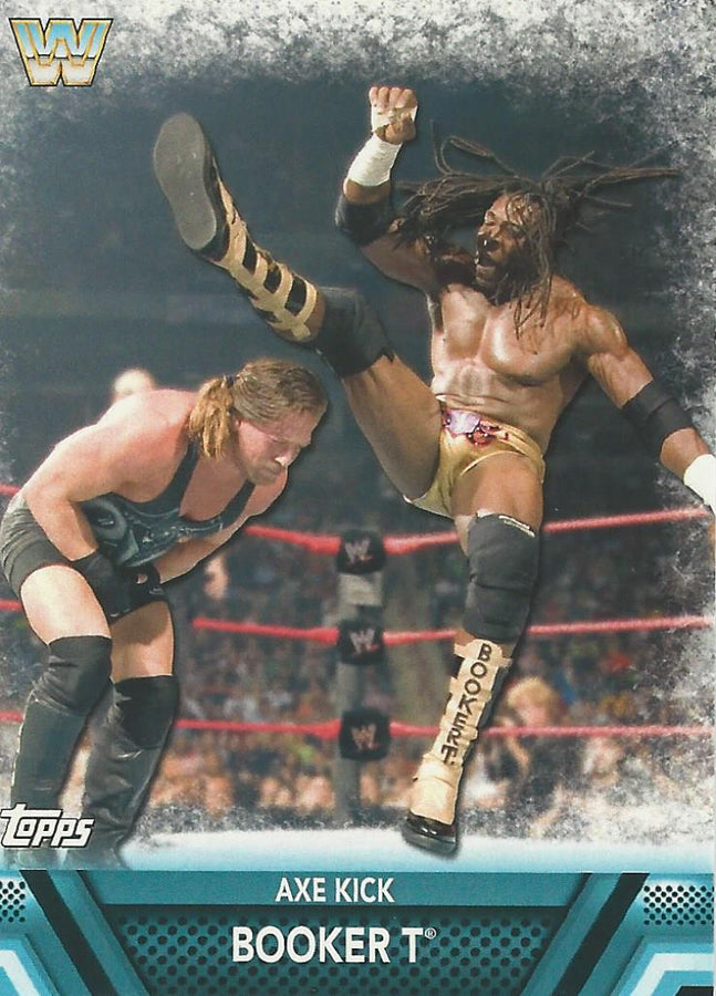 WWE Topps Then Now Forever 2017 Booker T #F23