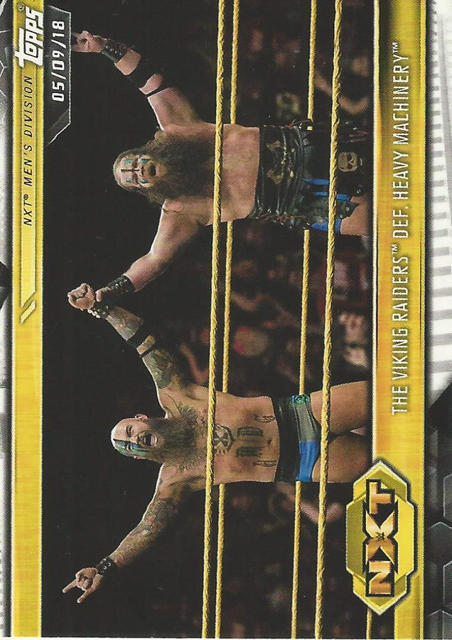WWE Topps NXT 2019 Viking Raiders #23