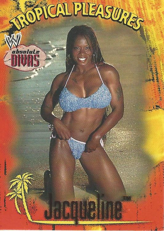 WWE Fleer Absolute Divas 2002 TP 8 of 10 Jacqueline trading card PW Catalog