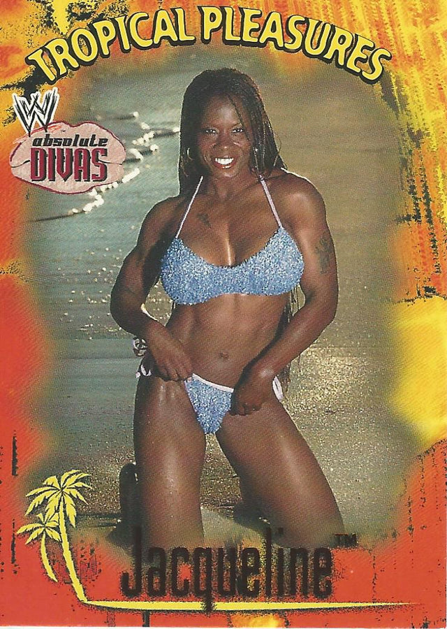 WWE Fleer Absolute Divas 2002 TP 8 of 10 Jacqueline trading card PW Catalog